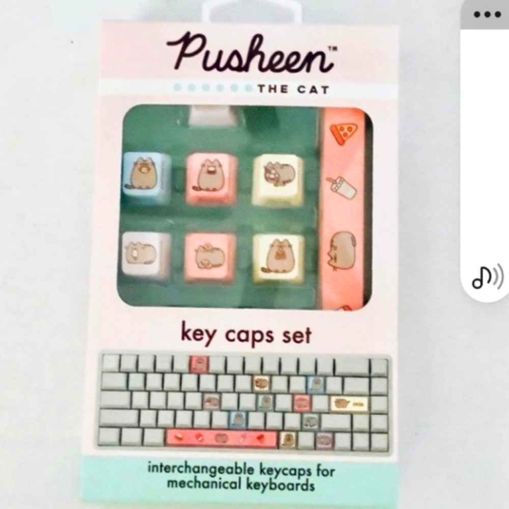 Pusheen Key Caps Set - Multicolor - Picture 4 of 7